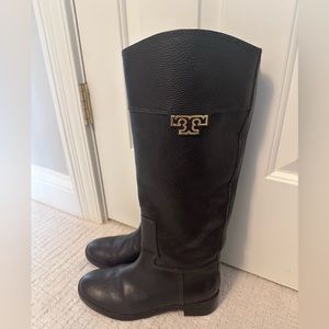 tory burch riding boots